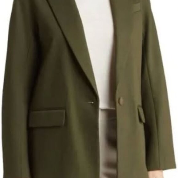 VINCE Olive Blazer - Picture 3 of 6